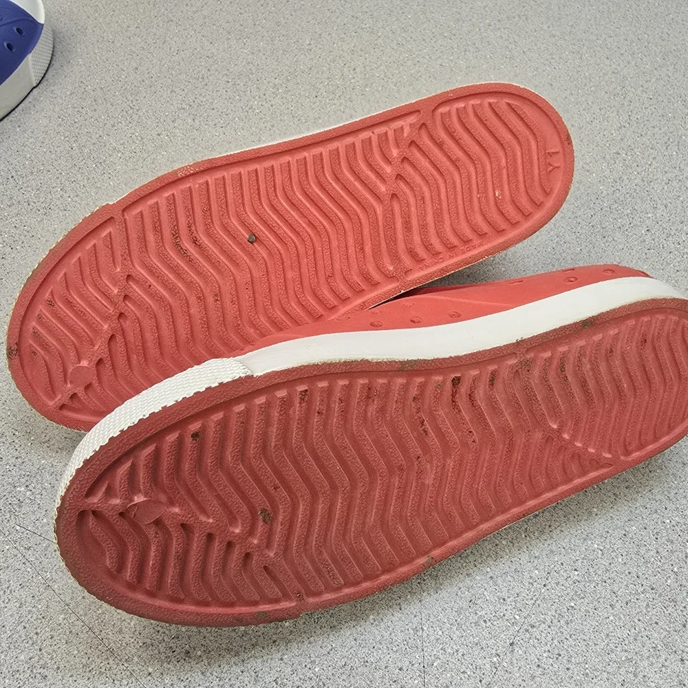 DSG Red Slip-On Shoes Size 1